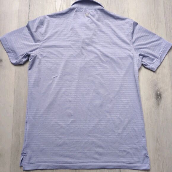 Peter Millar Crown Crafted Polo Men's Medium Multi Color Striped  Short Sleeve - Picture 4 of 4